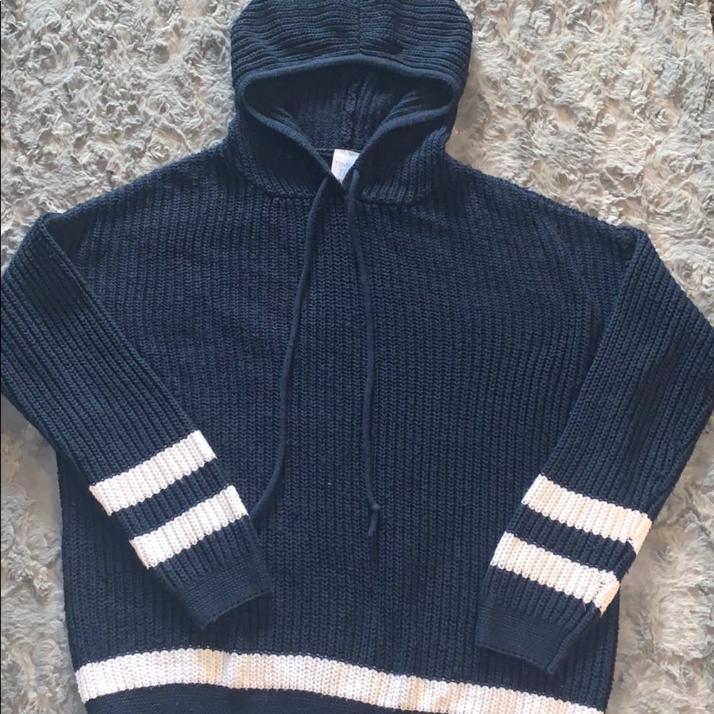 Blue Knitted Sweater